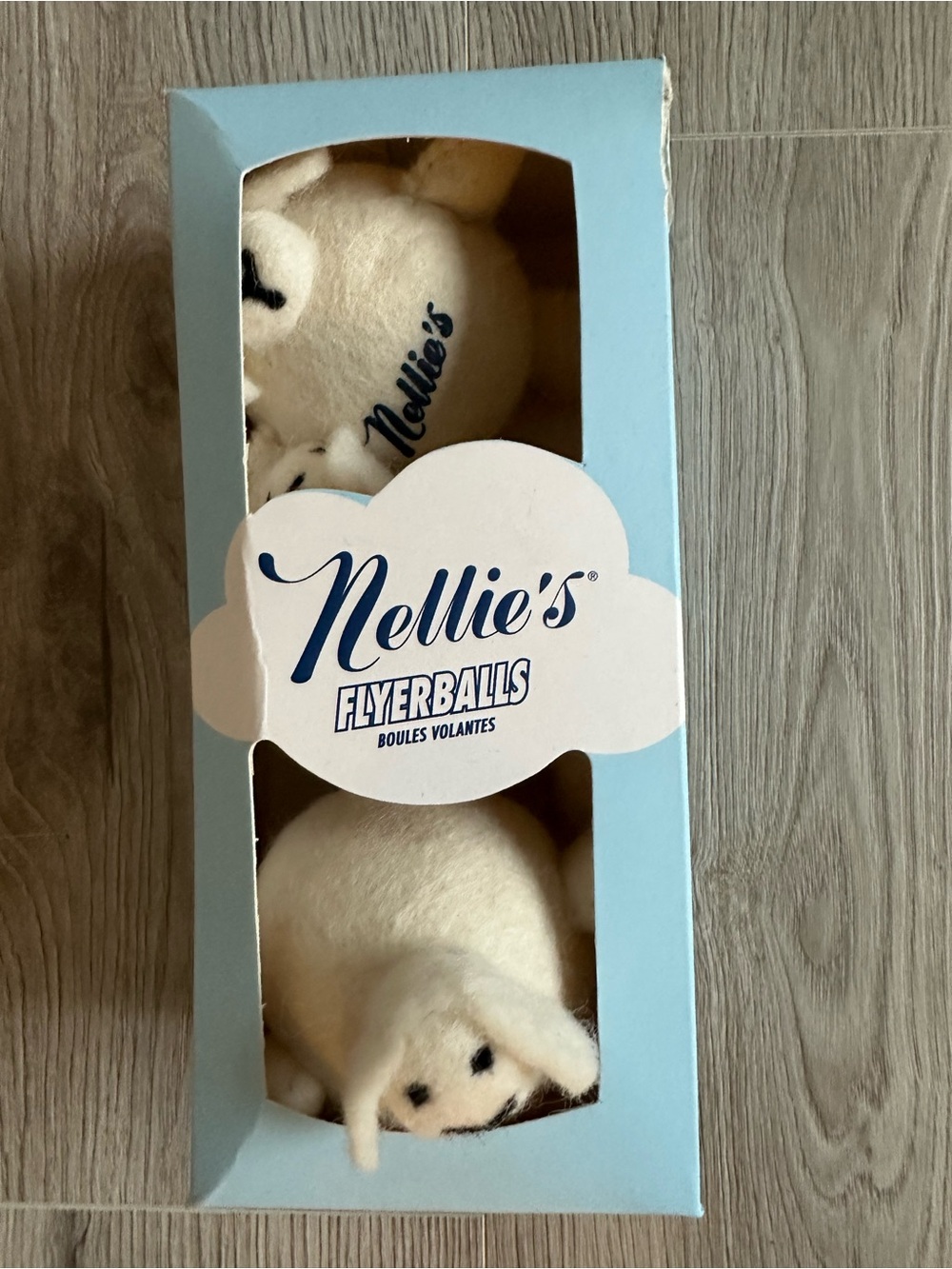 Nellie's Flyerballs Wool Dryer Balls 3-Pack NIB - New Zealand Wool